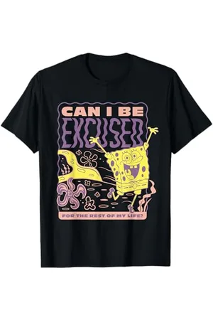 Spongebob Sponge Bob - Schwammkopf Can I Be Excused, purple T-Shirt