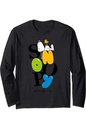 Peanuts Snoopy Sleeping is an Art Langarmshirt