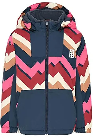 LEGO Wear Wear Unisex Wear Mädchen Winterjacke Übergangsjacke 3.000 Wassersäule Lwjalapo 713 bergangsjacke, , 4Y (104)