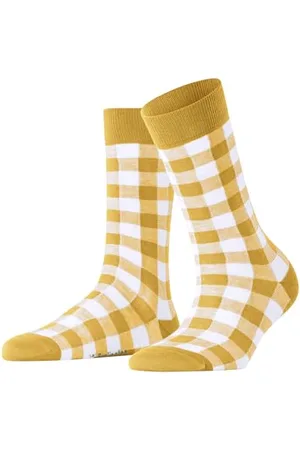 Burlington Damen Socken Vichy W So Baumwolle gemustert 1 Paar, , 36-41