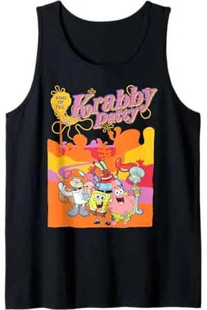 Spongebob Sponge Bob - Schwammkopf Krabby Patty Tank Top