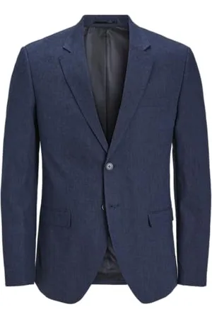 JACK & JONES Jprriviera Linen Blazer Slim Fit S Pls