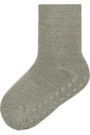 NAME IT Jungen NMMWAKSI Wool TER W/Non Skid XXIII Socken, Black, 28W / 30L