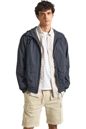 Pepe Jeans Herren Vorbin Jacke, Grau (Phantom Grey), L
