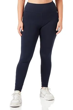 Champion Damen Legacy American Classics W-Cotton Lycra High-Waist Cropped Leggings, , S