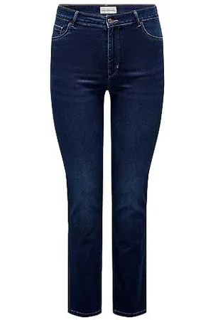 ONLY Damen CARAUGUSTA HW DNM BJ61-2 NOOS Straight-Jeans, , 50W x 32L