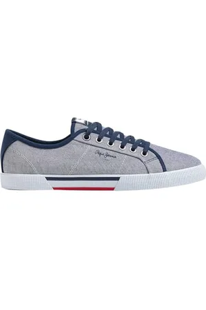 Pepe Jeans Herren Brady Men Sneaker, Blue (Chambray Blue), 43 EU