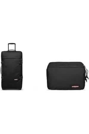 Eastpak TRANVERZ M Koffer, 67 cm, 78 L, Schwarz (Black) & MAVIS Kulturtasche, 26 cm, 6 L, Schwarz