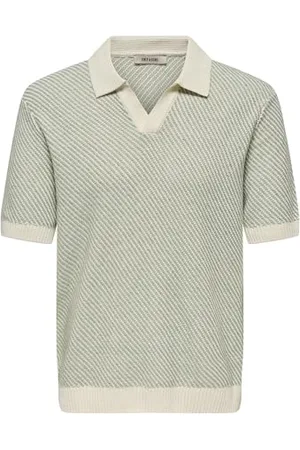 Only & Sons Onsadrian Life Reg 7 Ss Resort Polo Knit
