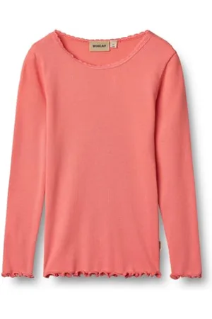 WHEAT Mädchen Rib T-Shirt Langarm Reese Oeko-Tex Standard
