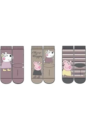 NAME IT Mädchen Nmfdassa Peppapig 3P Sock Cplg, , 22-24 (3er Pack)
