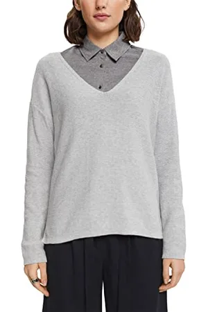 ESPRIT Damen 993EE1I307 Pullover, , S