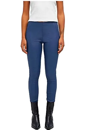 Object Damen Objbelle Mw Coated Noos Leggings, , 40 EU