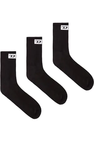 Diesel _SKM-D-DIVISION-MID-CUT-CUSHIONED-SOCKS CALZINO_SOCKS_Schwarz_L