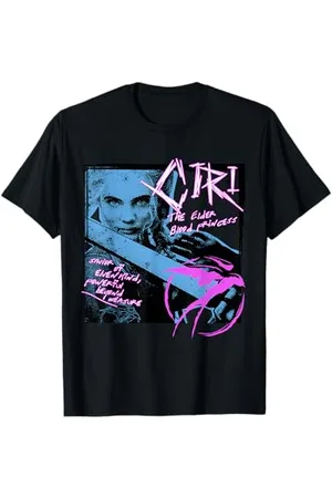The Witcher Ciri Splash Princess Erinnerungsstücke für Punk-Fans T-Shirt