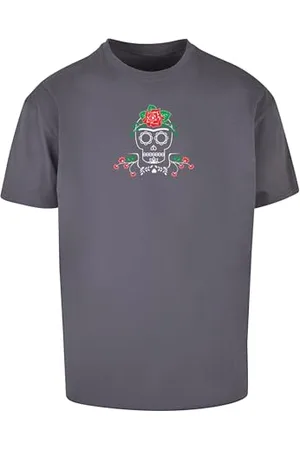 Merchcode Herren T-Shirt Frida Kahlo - Death Heavy Oversize Tee, Oversized Fit, Cotton 100%, XL