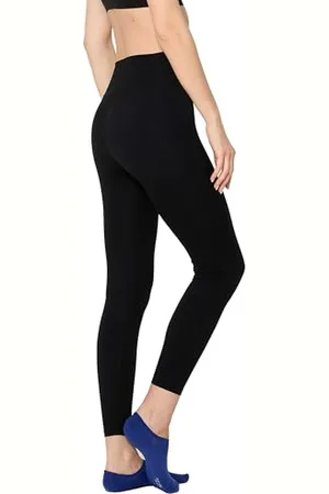 Nur Die Soft Touch Leggings High Waist Blickdicht mit breitem Komfortbund Damen