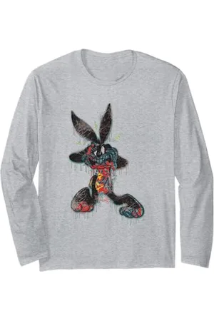 LOONEY TUNES Dripping Paint Bugs Bunny Langarmshirt