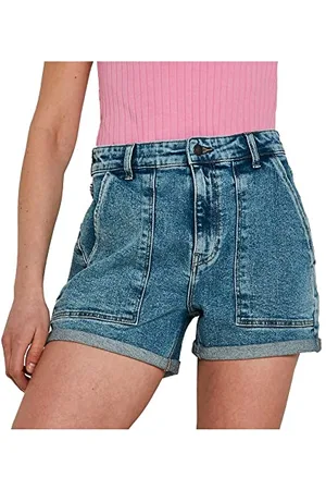 Noisy May Damen NMBE Katy HW Slim AZ176LB NOOS Jeans-Shorts, , XS