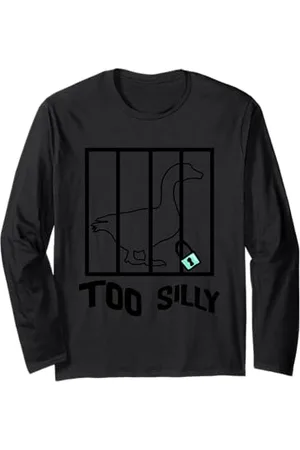 Mother Too Silly Fairytale Lustiges dummes Gänsetier Langarmshirt