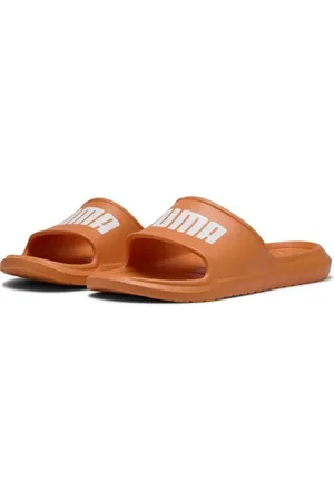 PUMA Unisex DIVECAT V2 LITE Schiebe-Sandalen, Maple Syrup White, 48.5 EU