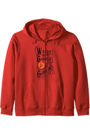 Halloween Hexengeister und Kobolde Kapuzenjacke