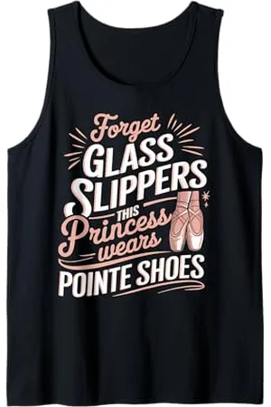 Graphic 365 Ballettschuhe Prinzessin trägt Spitzenschuhe Tänzerin Tank Top