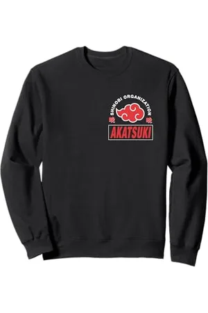 Naruto Shippuden Akatsuki Shinobi Org Front Back Sweatshirt