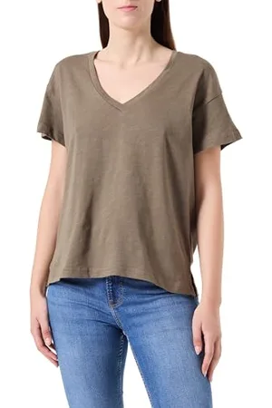 Armor.lux Damen V-Ausschnitt T-Shirt, , M