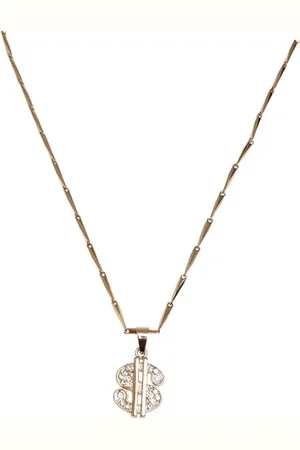 Urban classics Unisex TB4047-Small Dollar Necklace Manschettenknöpfe, , one Size