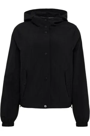 QS by s.Oliver Nylon-Jacke mit Kapuze und verstellbarem Saum M