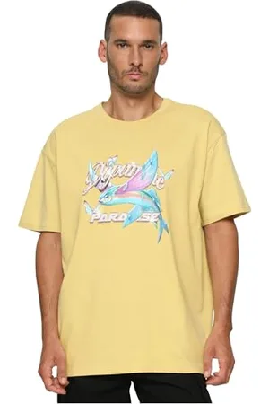 Mister Tee MT Upscale Unisex MT2736-Dopamine Paradise Oversize Tee T-Shirt, , L