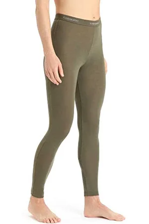 Icebreaker Damen Everyday Leggings - Lange Sportleggins - 100% Merinowolle Base Layer - , XS