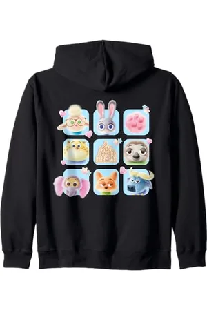 Disney Zootopia Cute Cotton Candy Friends Kapuzenjacke