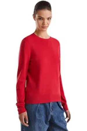 Benetton Damen Maglia G/C M/L 1002d1k01 Pullover, , L