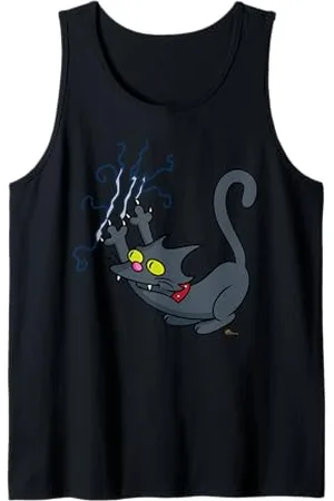 The Simpsons Snowball 2 Scratching Pet Cat Parent Tank Top