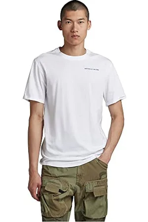 G-Star RAW Herren Lash Back Text T-Shirt