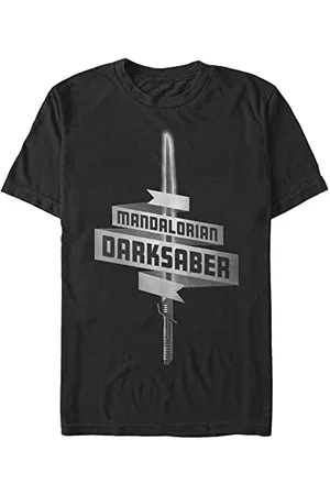 STAR WARS Unisex Darksaber Organic Short Sleeve T-Shirt, , XL