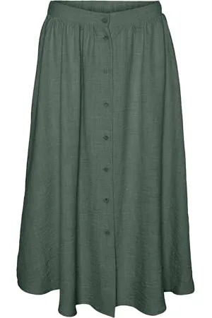 VERO MODA Female Rock VMMELANEY Hohe Taille Langer Rock