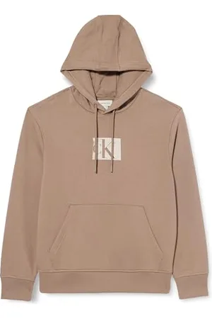 Calvin Klein Herren Soft Box Monogram Hoodie Kapuzenpullover, , XL