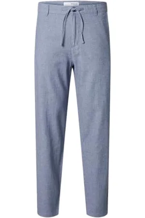 SELECTED Slh172-Slimtape Brody Linen Pant Noos