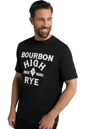 JP 1880 Herren, Aces Print, Halbarm T-Shirt, , XL