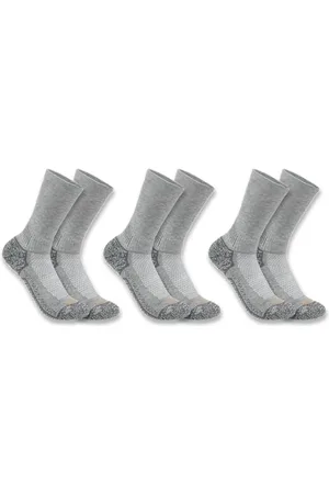 Carhartt Herren Force® Mittelschwere Crew-Socken, 3 Paar, , XL