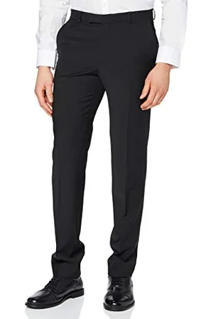 Pierre Cardin Herren Mix & Match Hose Ryan Futureflex Anzughose, Black, 44