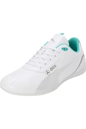 PUMA Unisex MAPF1 Neo Cat 2.0 Sneaker, White-Sheen Green, 38.5 EU