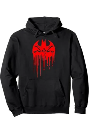 DC Comics Originals DC Batman Red Graffiti Maske Pullover Hoodie