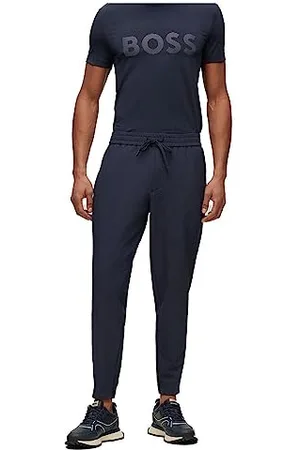HUGO BOSS Herren T Flex Tapered-Fit Chino aus bügelleichtem Vier-Wege-Stretch Dunkelblau402 106