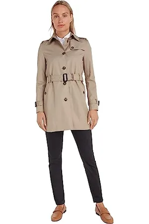 Tommy Hilfiger HERITAGE SINGLE BREASTED TRENCH Oberbekleidung Damen, , XXL