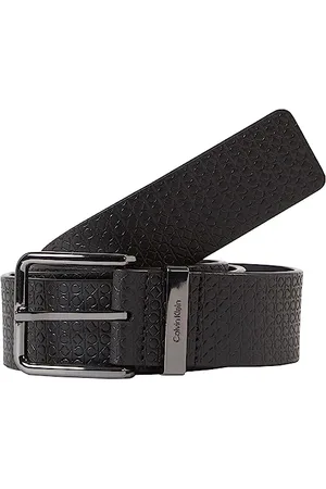 Calvin Klein Herren Gürtel Warmth Plus Nano Mono 3,5 cm Ledergürtel, , 85