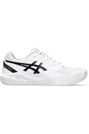Asics Herren Gel-Dedicate 8 Padel Sneaker, White/Black, 44.5 EU